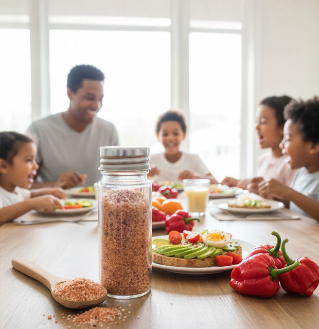 Moruga Red Pepper Salt. More family-friendly than you think!